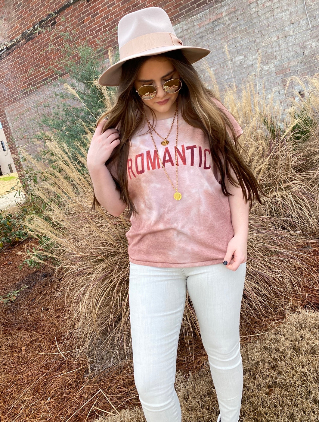 free people love only romantic tee