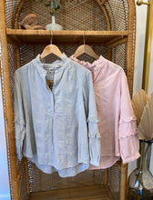 Load image into Gallery viewer, ivy jane eyelet popover shirt in pink