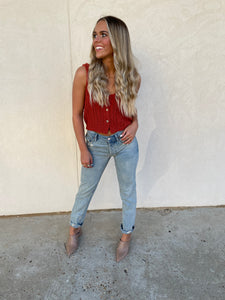 free people stanley vest in iron