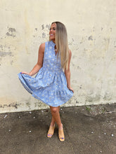 Load image into Gallery viewer, karlie charlotte dress in blue